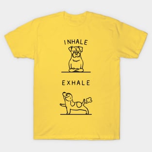 Inhale Exhale Jack Russell Terrier T-Shirt